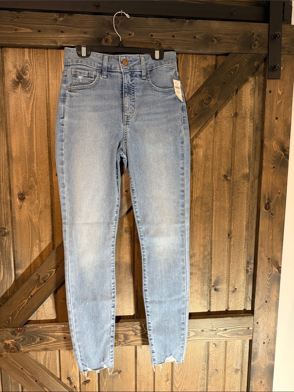 GAP Light Blue High-Rise Jeggings